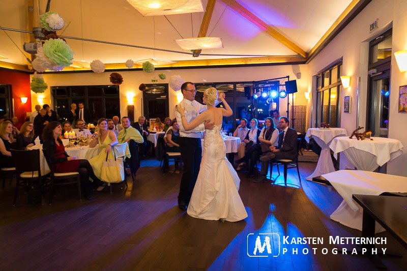 Später ging es los zum Eröffnungstanz