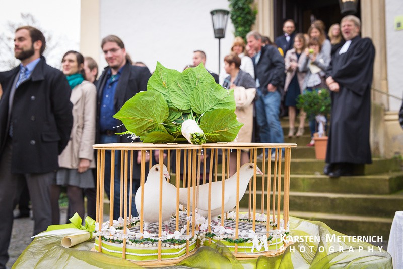 Traditionen durften bei der Hochzeit auch nicht fehlen