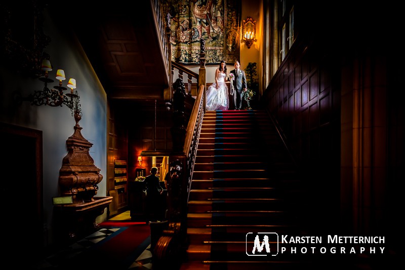 Das Schlosshotel in Kronberg bietet einfach eine tolle Kulisse