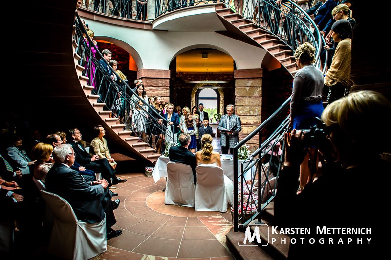 Die Trauung im Jagdschloss Platte in Wiesbaden