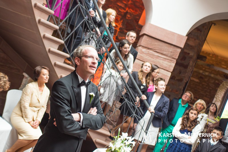 Warten auf die Braut