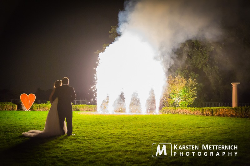 Abends gab es dann Feuerwerk