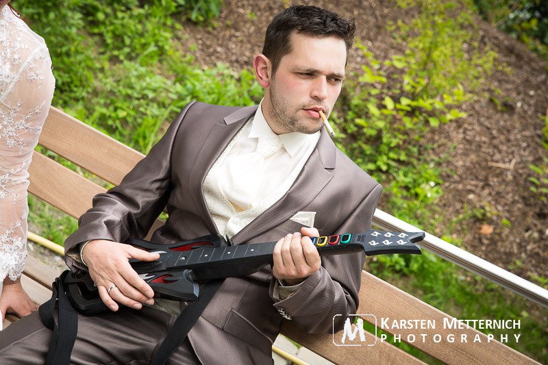 Es war wirklich eine entspannte Hochzeit