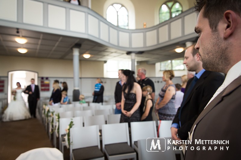 Einzug in die Kirche