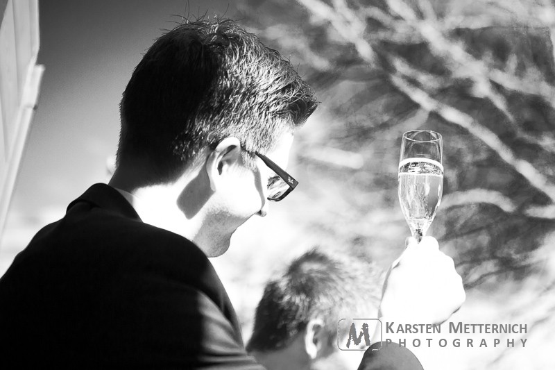 Auf das Brautpaar...