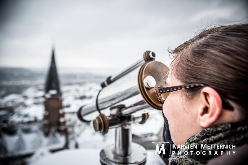 Und erst die Aussicht...