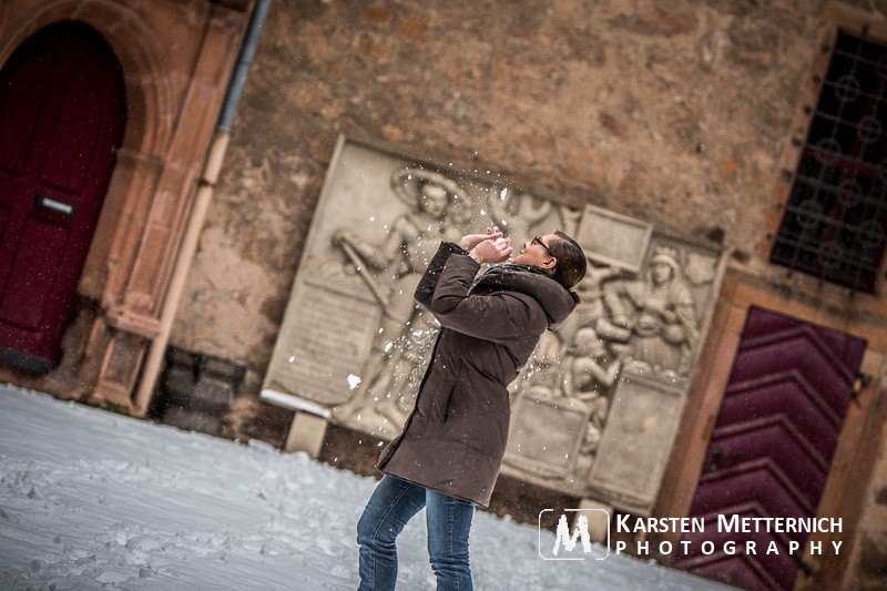 Kostenloses Shooting und ich wollte Schnee