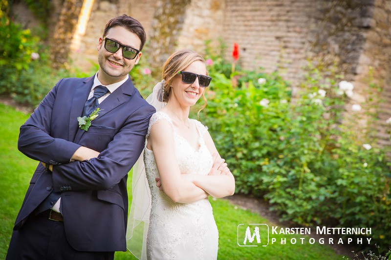 Sonnenbrillen helfen immer - und als besondere Herausforderung: verspiegelt