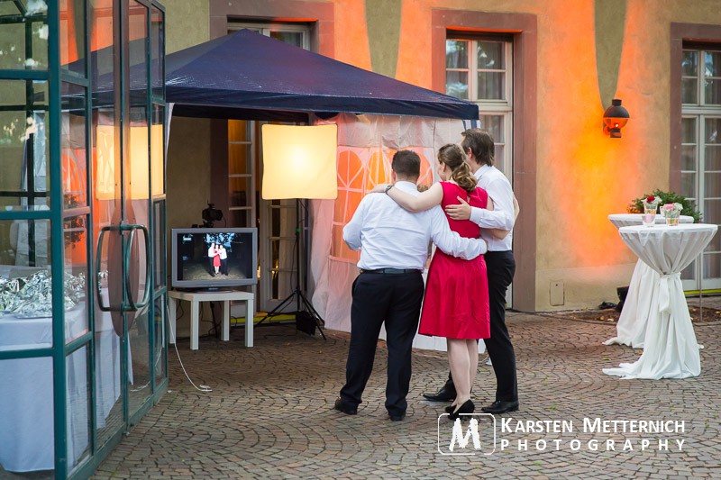 Mein Photobooth war wieder mit dabei, wurde diesmal aber draußen aufgebaut