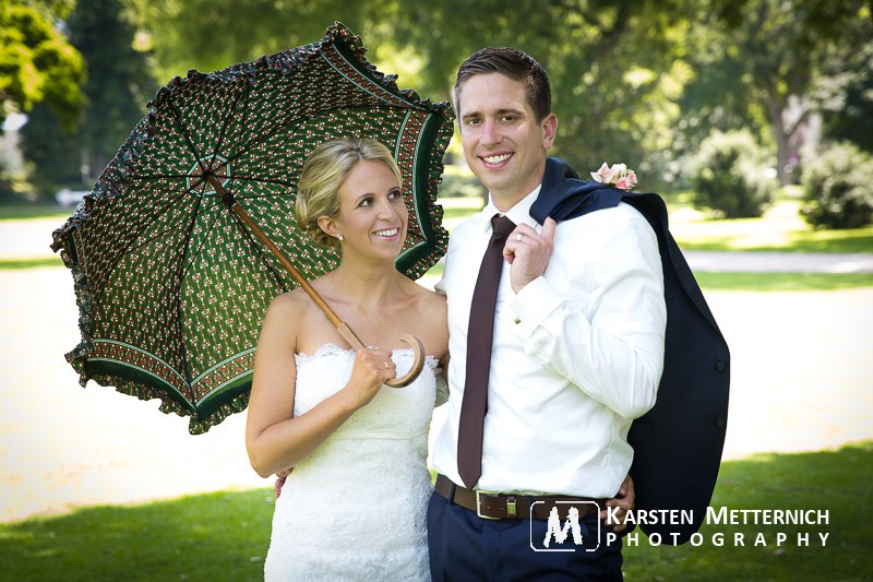 Ein Schirm ist immer ein tolles Accessoire