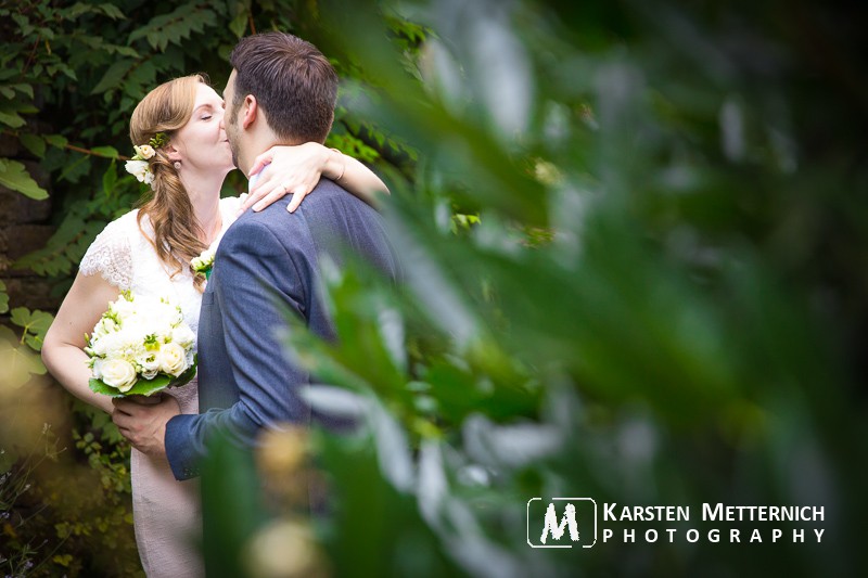 Und den Burggarten genutzt