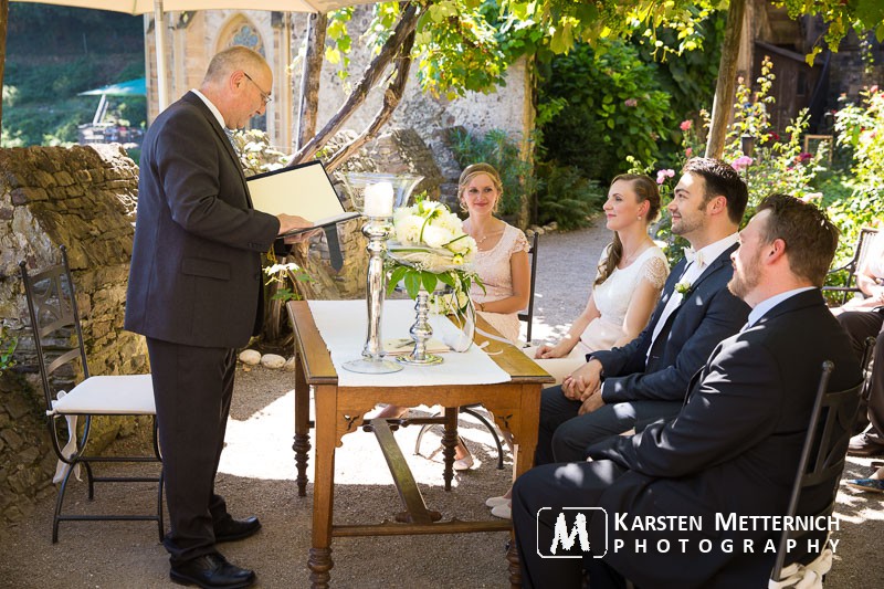 Eine schöne Trauung in einer tollen Kulisse