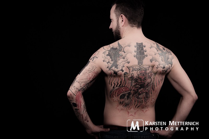 Irgendwann kam dann das ganze Kunstwerk zum Vorschein