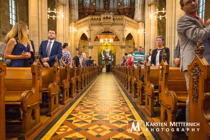 Pünktlich zur Kirche war es trocken und das nicht nur in der Kirche