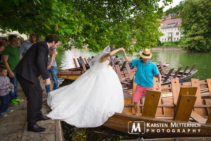 Auf zum Stocherkahn-Fahren