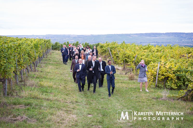Und zum Abschluss der Wanderung kommen uns die Gäste besuchen...