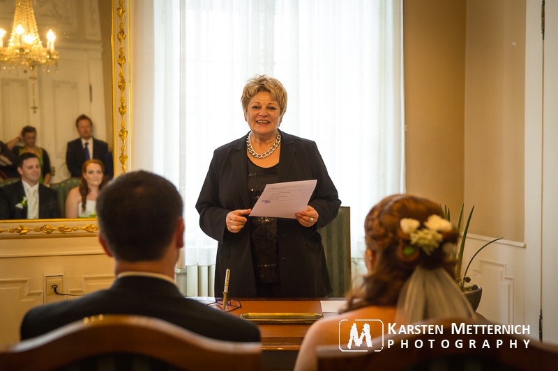 Danke Spiegel konnten auch die Gäste alles mitbekommen