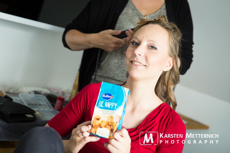 Die notwendige Nervennahrung ist auch dabei