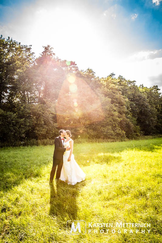 Sonnenuntergang in Wiesbaden