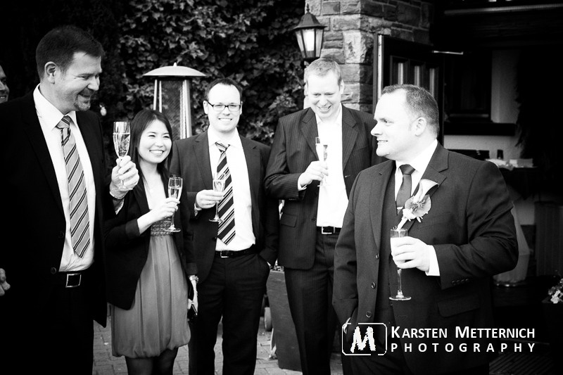 Die Feier auf dem Kellerskopf in Wiesbaden konnte starten