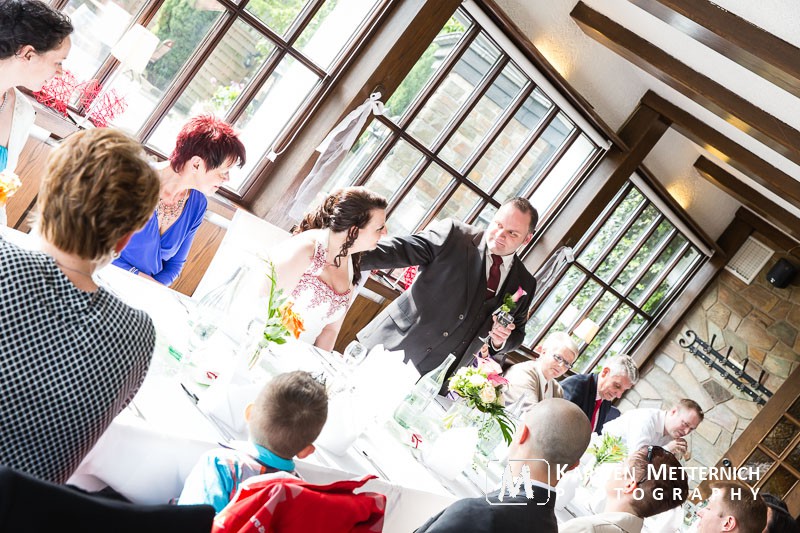 Natürlich erst nach der obligatorischen Rede