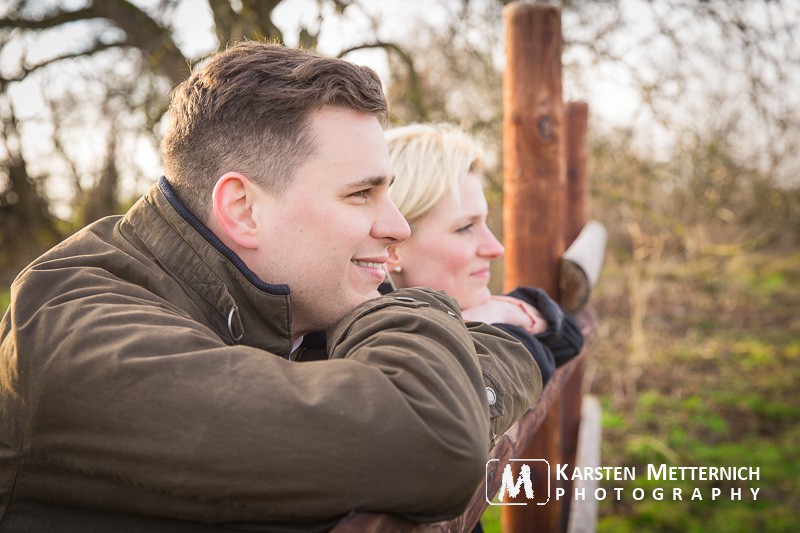 Das Probeshooting startet immer mit ganz einfachen Posen