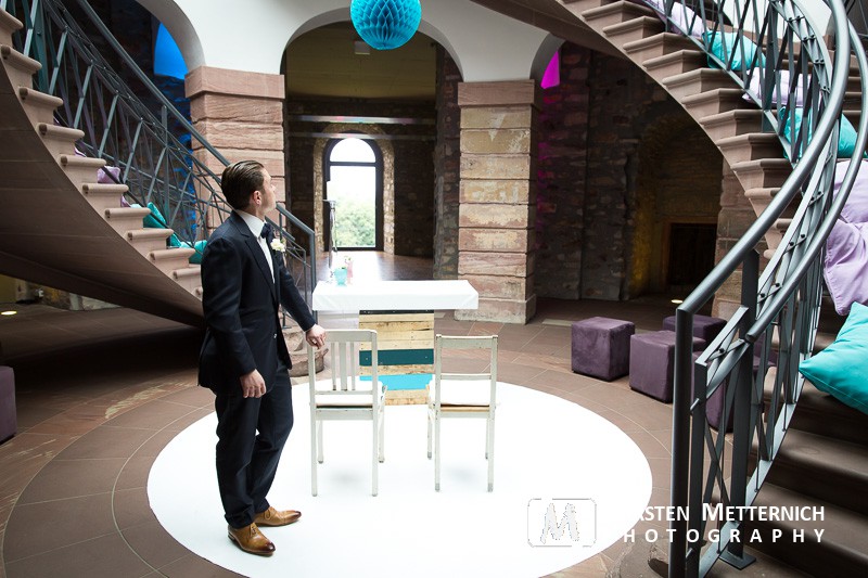 Warten auf die Braut