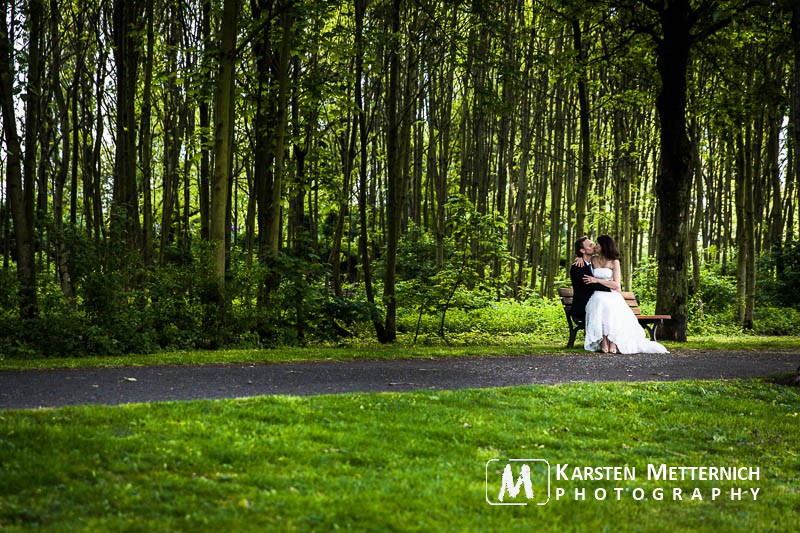 Und jede Parkbank wurde getestet