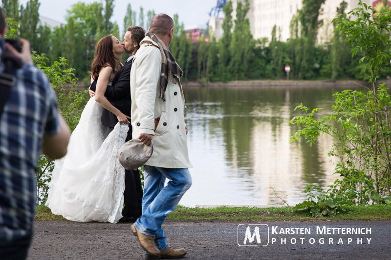 Die Spaziergänger haben schon komisch geschaut