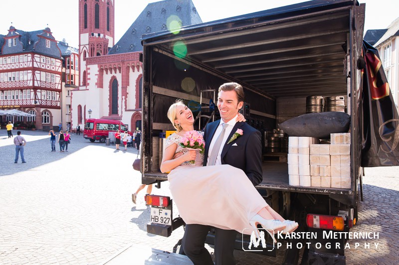 Hochzeit im Römer in Frankfurt