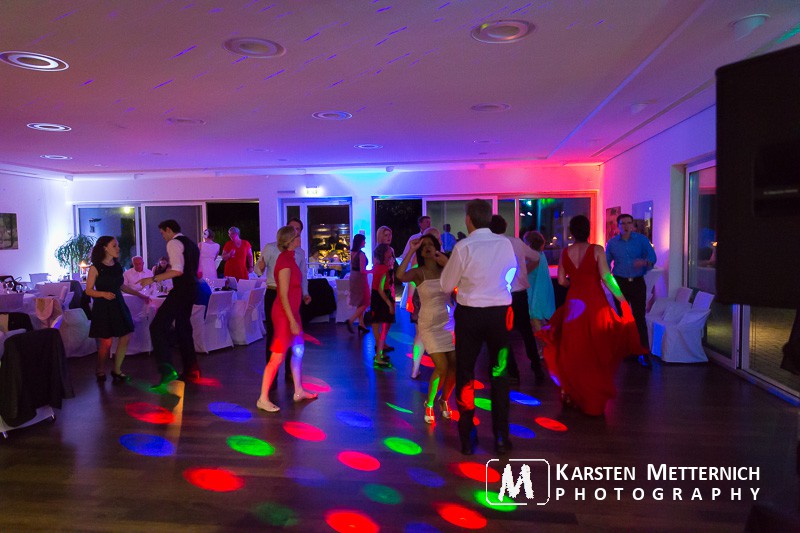 Bis tief in die Nacht...