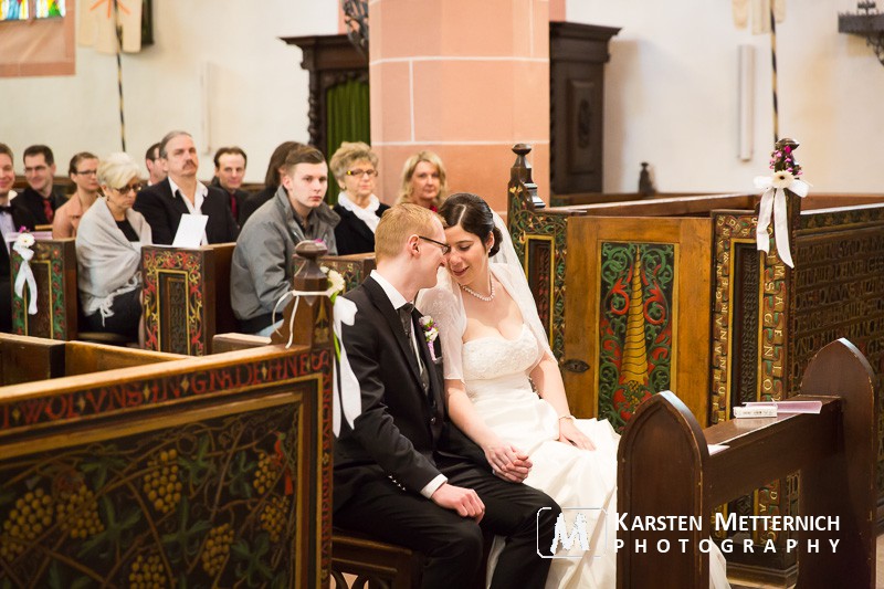 Trotz vieler Zeugen ein ganz intimer Moment!