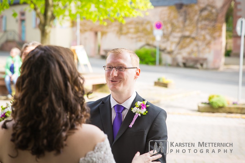 Alle da, es kann geheiratet werden