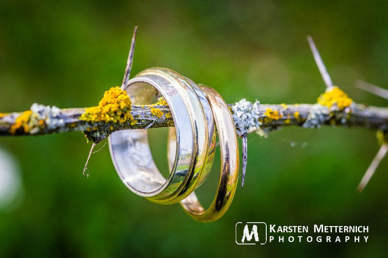 Und zum Schluss noch die Ringe...