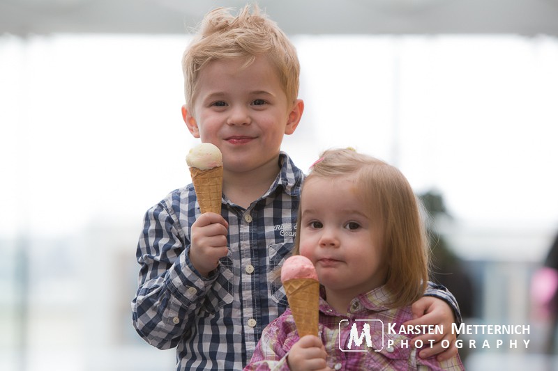 Zur Belohnung gab es dann ein Eis