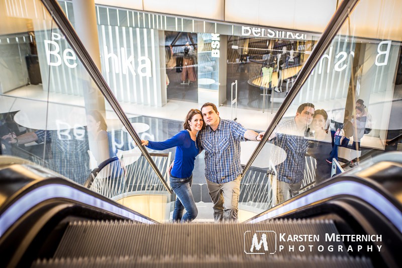 Paarshooting in der MyZeil in Frankfurt