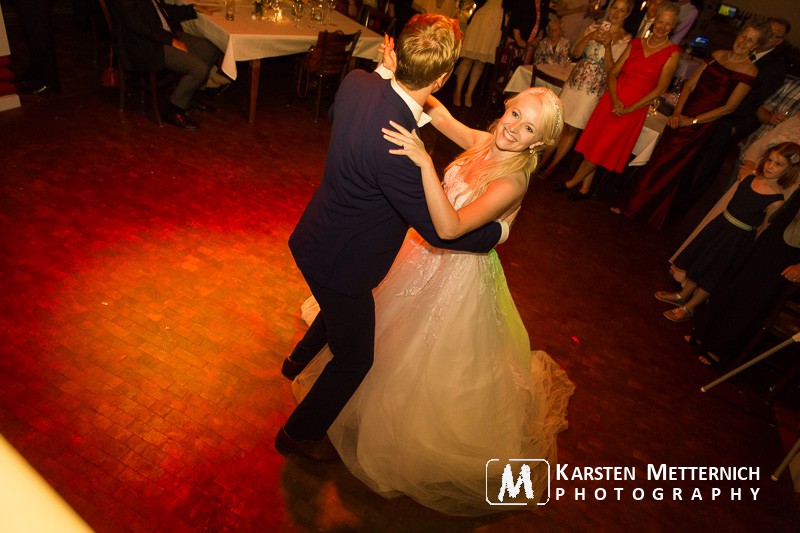 Eröffnungstanz - schnell zum gemütlichen Teil