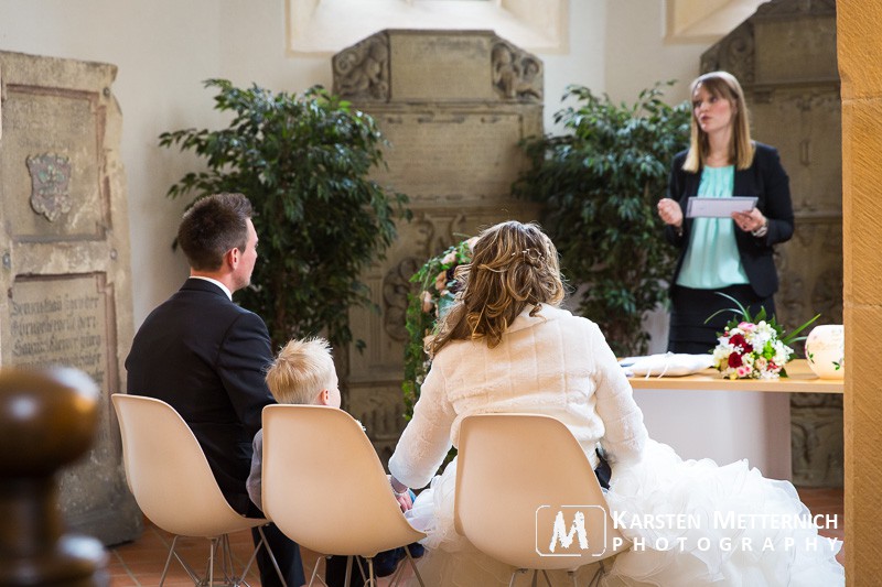 Hier wurde nicht ein Paar, sondern eine Familie getraut