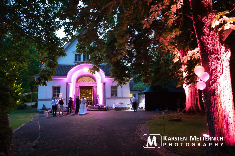 Und auch die Location gab ihr Bestes...