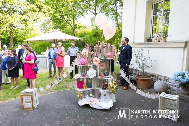 Dann ging es wieder zur Feier