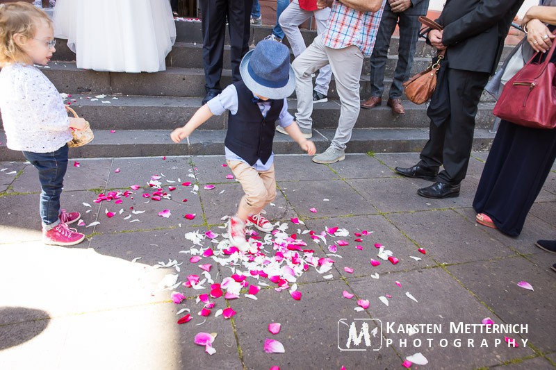 Manche haben die Feier dann schon früher angefangen