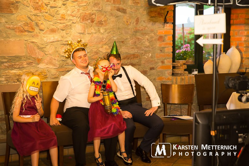 Der PhotoBooth war permanent unter Beschlag