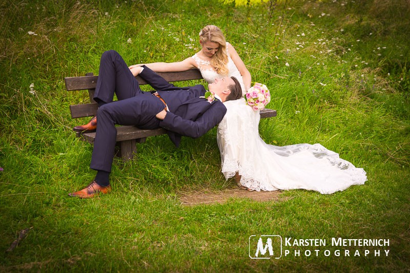 Dann ging es ab nach draußen