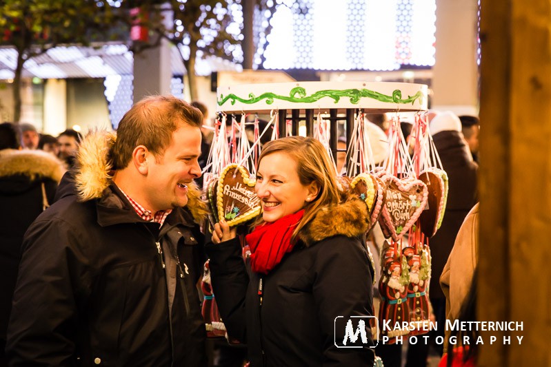 Das Lebkuchenherz darf nicht fehlen