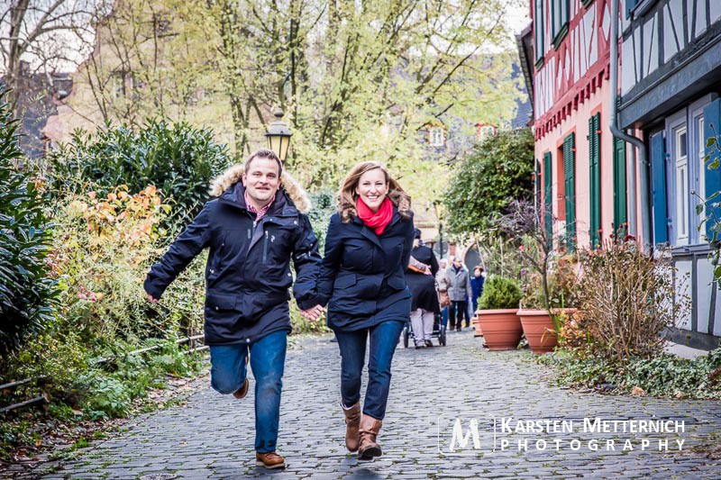 Einfach warm laufen...