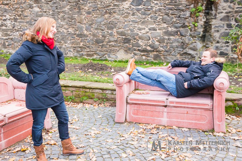 Die Verhältnisse nach der Hochzeit sind klar...