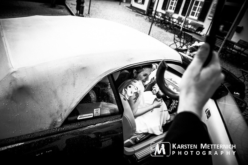 Regenhochzeit in Kronberg