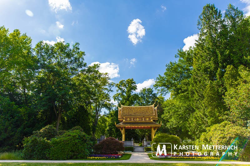 So kennt man den Kurpark in Bad Homburg eigentlich