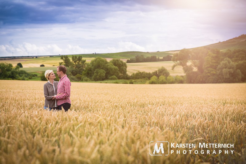 Bild mit Sonne auf Knopfdruck aus dem Computer
