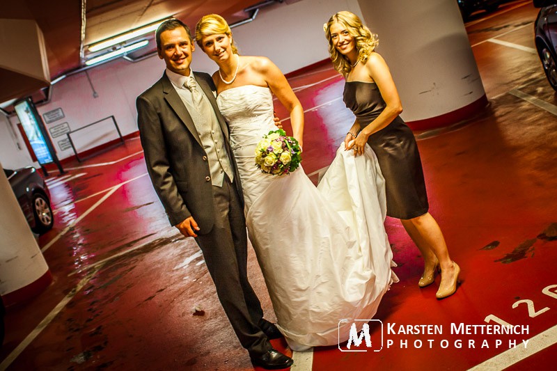 Hochzeitsbild - Intensive Farben